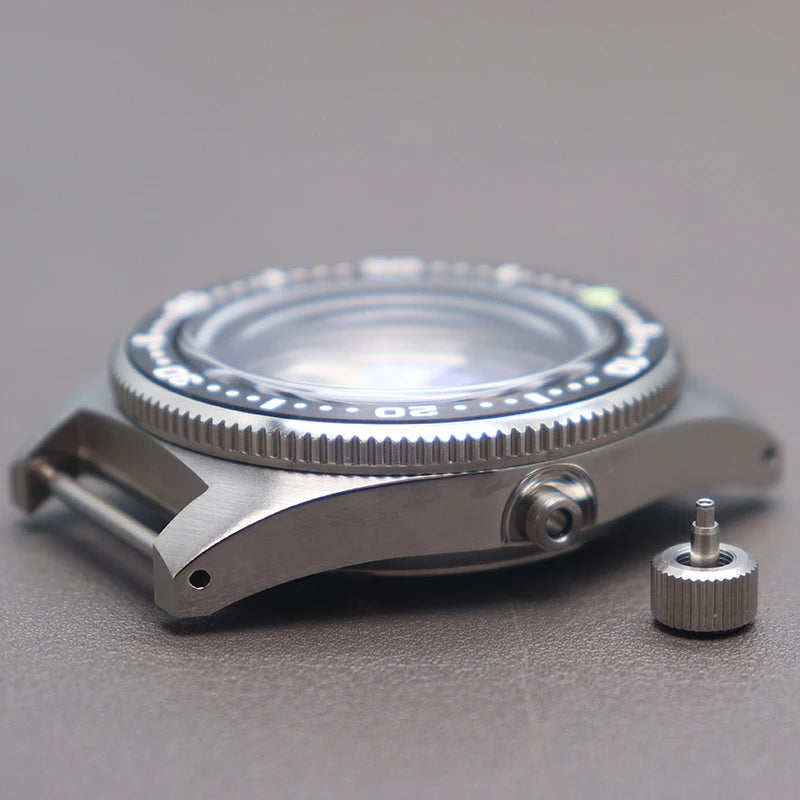 Modified Seiko 62MAS Diving 40mm Vintage Watch Cases Bubble Sapphire Crystal Glass Fit NH34 NH35 NH36 NH38 Movement 28.5mm Dial - Daisan Mart