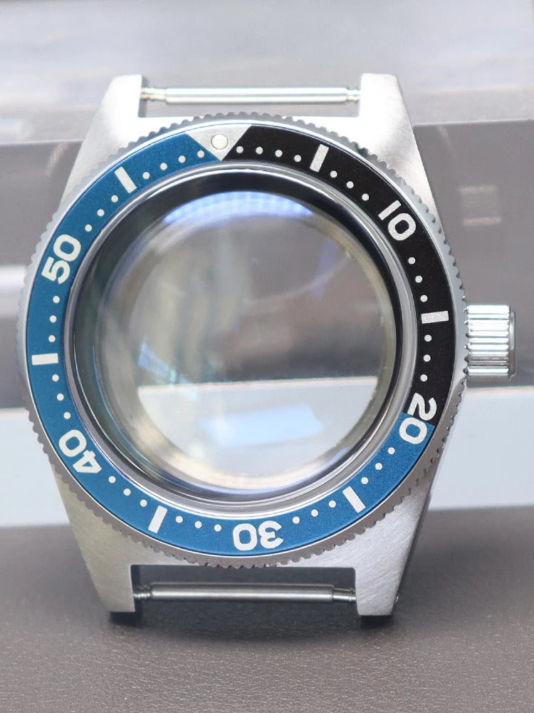 Modified Seiko 62MAS Diving 40mm Vintage Watch Cases Bubble Sapphire Crystal Glass Fit NH34 NH35 NH36 NH38 Movement 28.5mm Dial - Daisan Mart