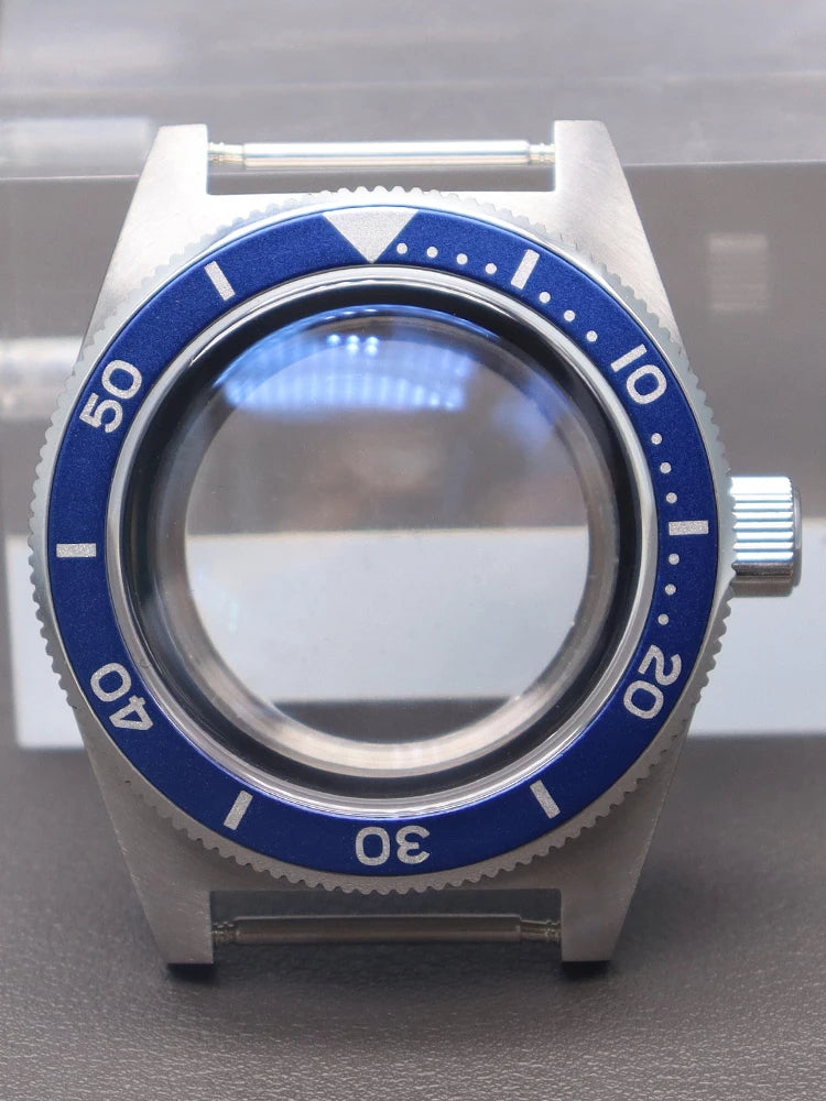 Modified Seiko 62MAS Diving 40mm Vintage Watch Cases Bubble Sapphire Crystal Glass Fit NH34 NH35 NH36 NH38 Movement 28.5mm Dial - Daisan Mart