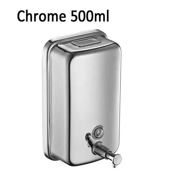 Bình Xà Phòng Inox 304 Treo Tường 500-1000ml Nhà Tắm - Daisan Mart