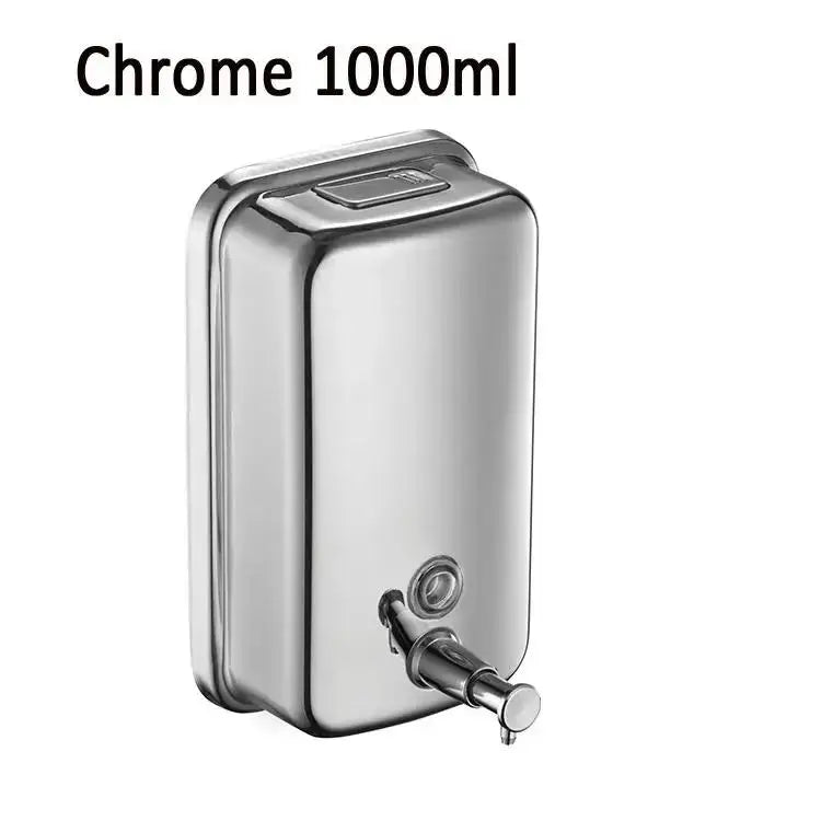 Bình Xà Phòng Inox 304 Treo Tường 500-1000ml Nhà Tắm - Daisan Mart