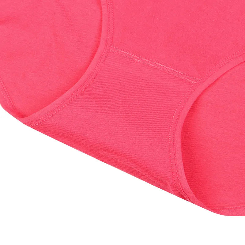 Women's 5XL High Waist Cotton Sexy Printed Panties