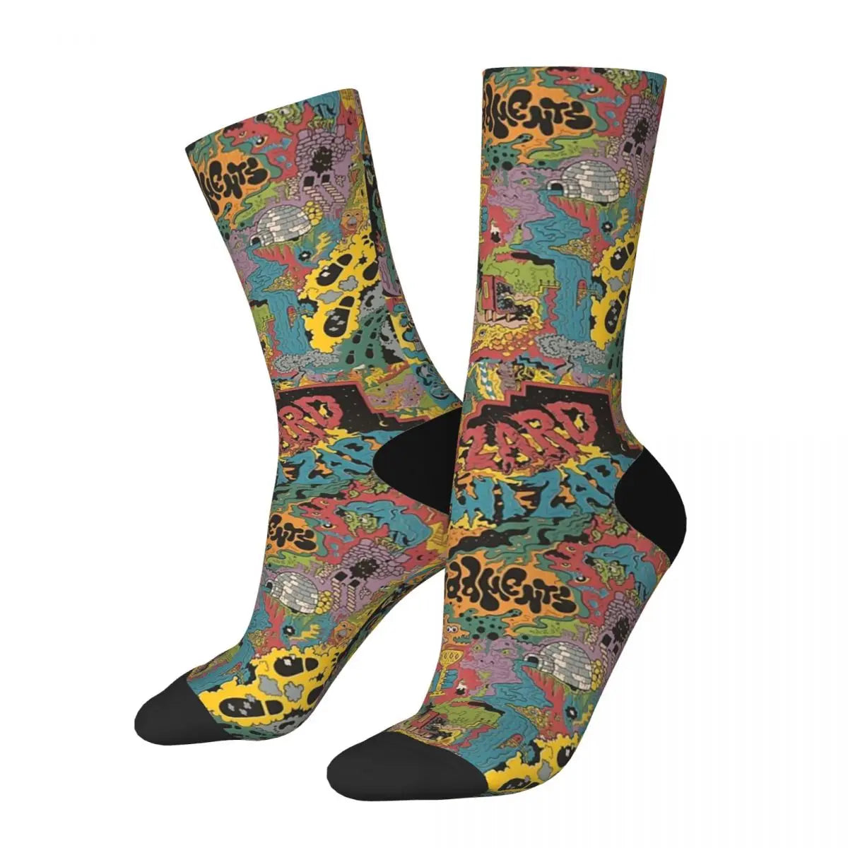 King Gizzard And The Lizard Wizard - Oddments Socks Harajuku Super Soft Stockings All Season Long Socks for Man's Woman's Gifts
