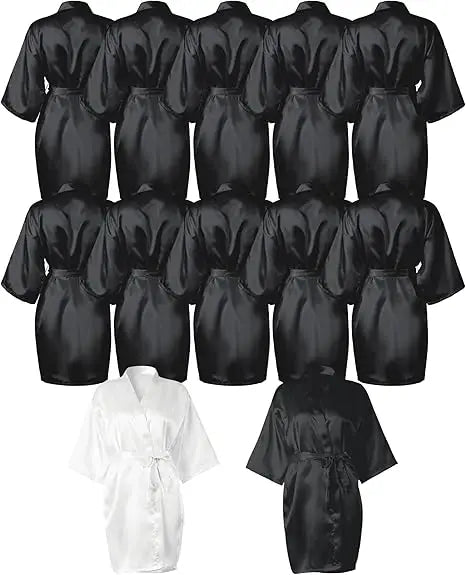 Áo choàng cưới lụa satin cho phụ dâu - Cô dâu sẵn sàng - Daisan Mart