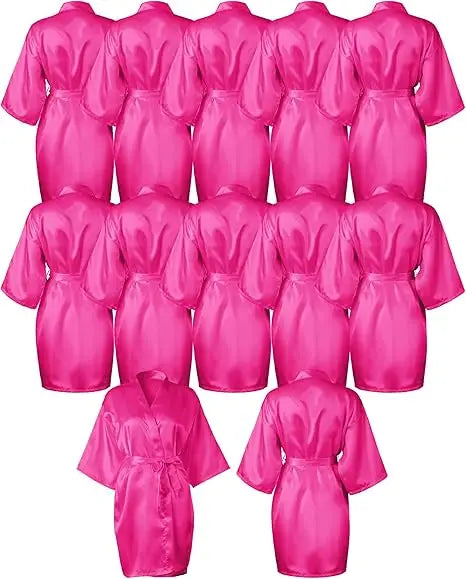 Áo choàng cưới lụa satin cho phụ dâu - Cô dâu sẵn sàng - Daisan Mart