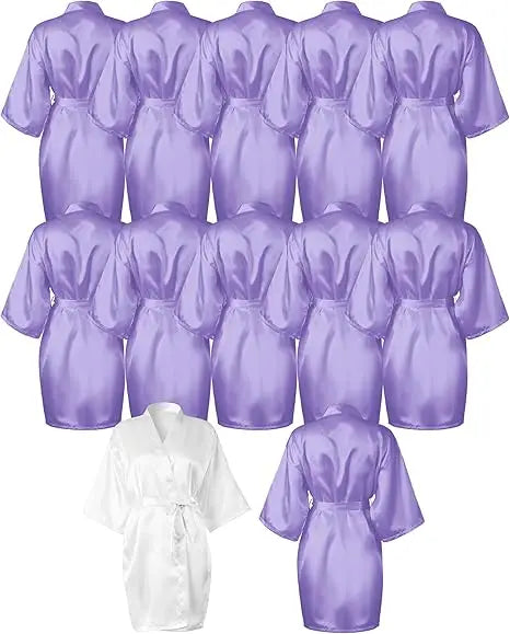 Áo choàng cưới lụa satin cho phụ dâu - Cô dâu sẵn sàng - Daisan Mart