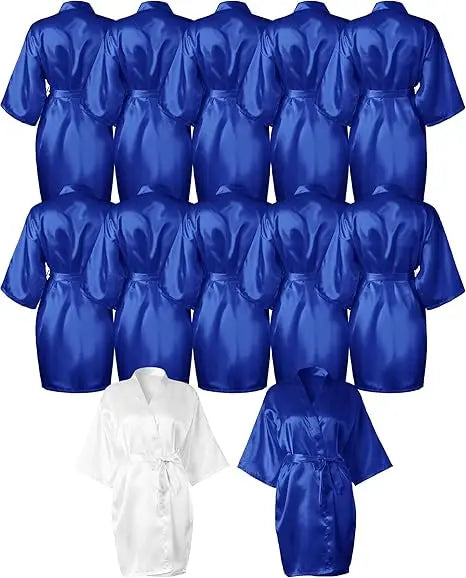 Áo choàng cưới lụa satin cho phụ dâu - Cô dâu sẵn sàng - Daisan Mart