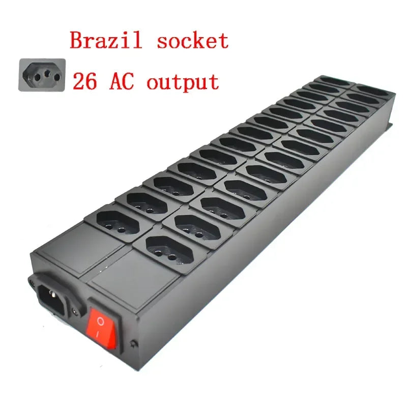 Ổ Điện Đa Năng PDU C14 16A/18 Cổng Quốc Tế - Daisan Mart