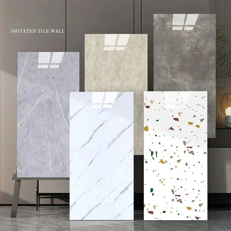 Decal Gạch Giả Đá Chống Thấm Dán Tường Nhà Bếp 10PCS - Daisan Mart