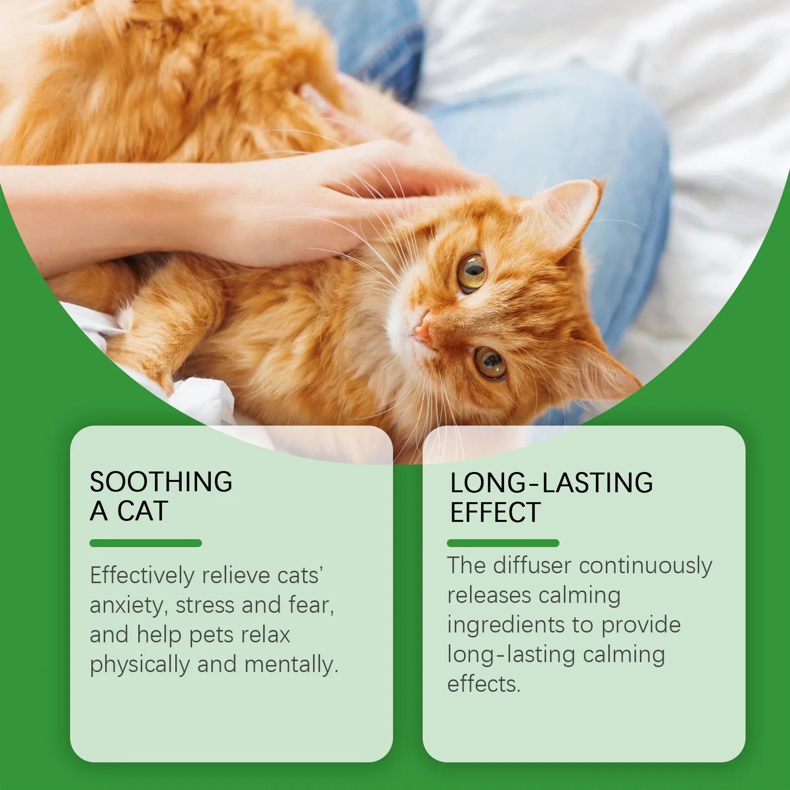 Cat Calming Diffuser Cat Pheromone Plug-In Relaxants Prevent Howling Pet Dogs Anti-Anxiety Reduces Anxiety Cat Calming Liquid - Daisan Mart