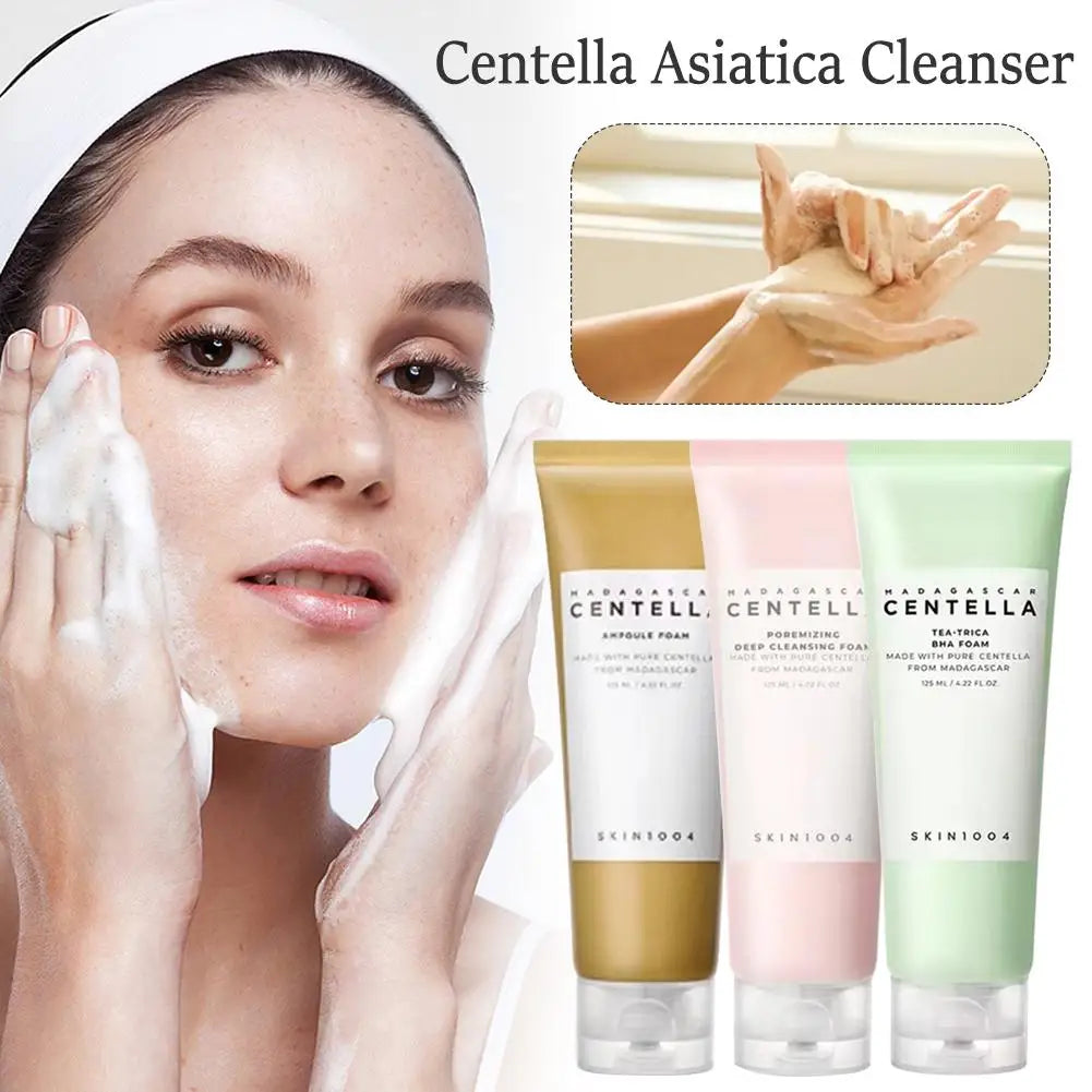 Face Wash Skin1004 Centella Asiatica Facial Cleanser Essence Himalayan Salt Deep Cleansing Foam for Gentle Purifying Refreshing