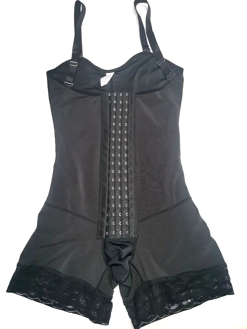 AfruliA High Compression Shapewear Tummy Control Full Body Shapers Waist Trainer Bodysuits Butt Lifter Fajas Colombianas Girdles - Daisan Mart