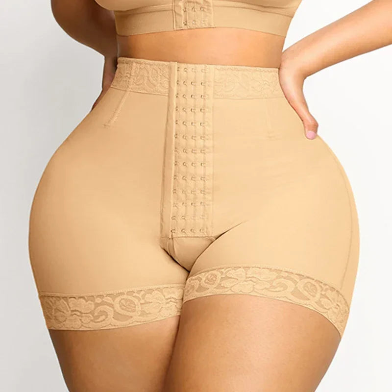 AfruliA High Compression Shapewear Tummy Control Full Body Shapers Waist Trainer Bodysuits Butt Lifter Fajas Colombianas Girdles - Daisan Mart