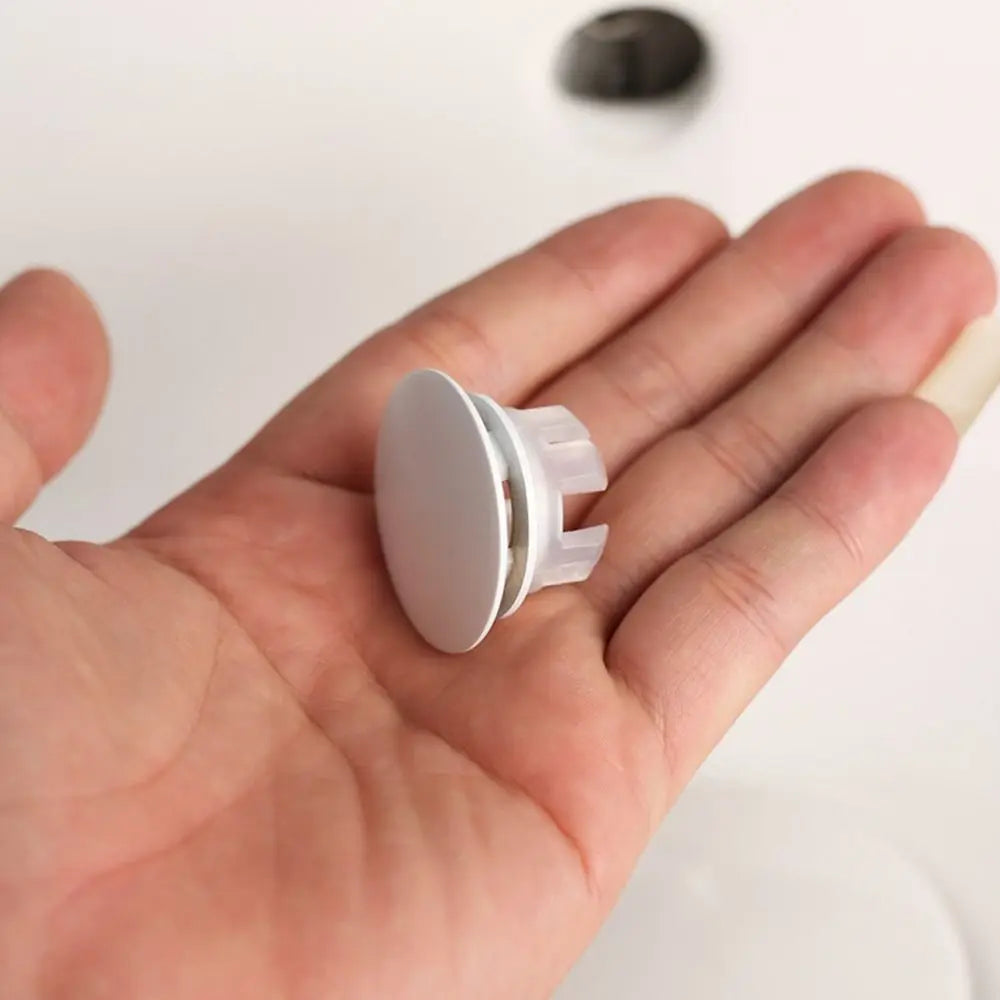 Wash Basin Round double layer Overflow Ring Plug Copper Sink Overflow Cover Trim Ring Hole Cap - Daisan Mart