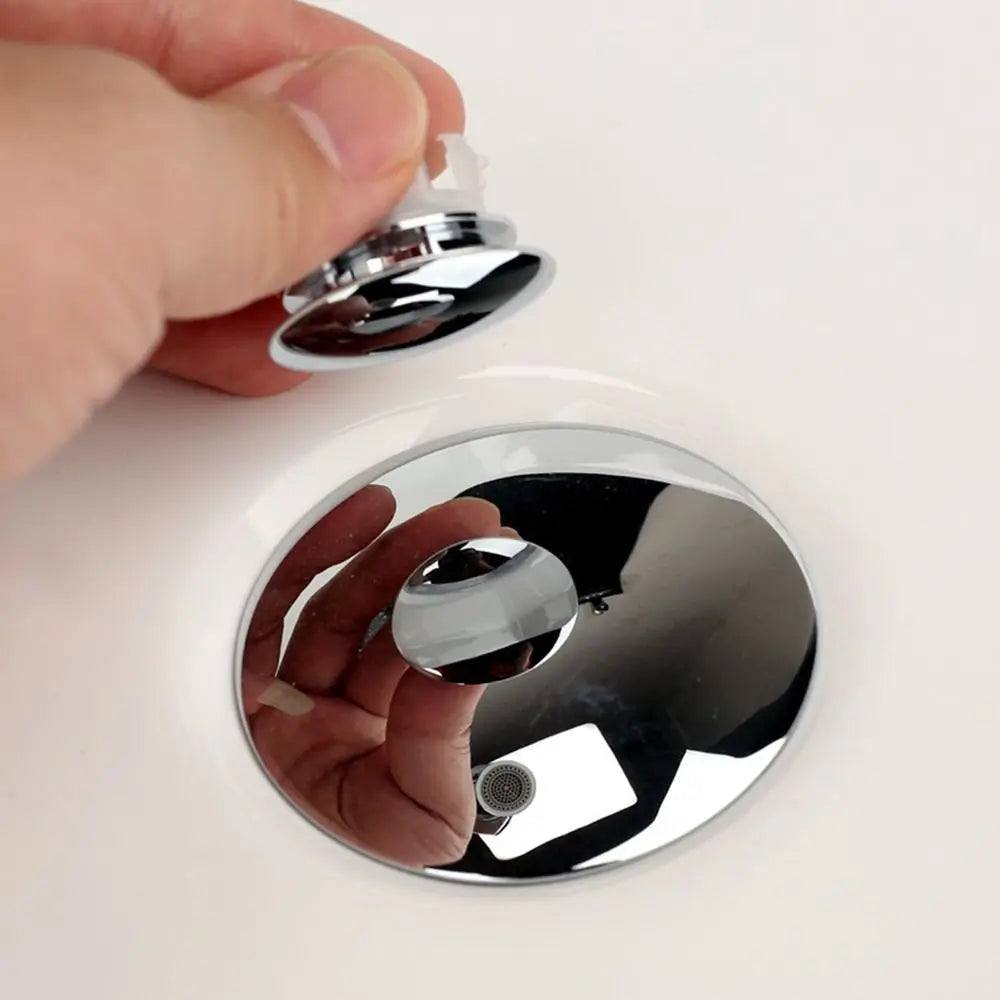 Wash Basin Round double layer Overflow Ring Plug Copper Sink Overflow Cover Trim Ring Hole Cap - Daisan Mart