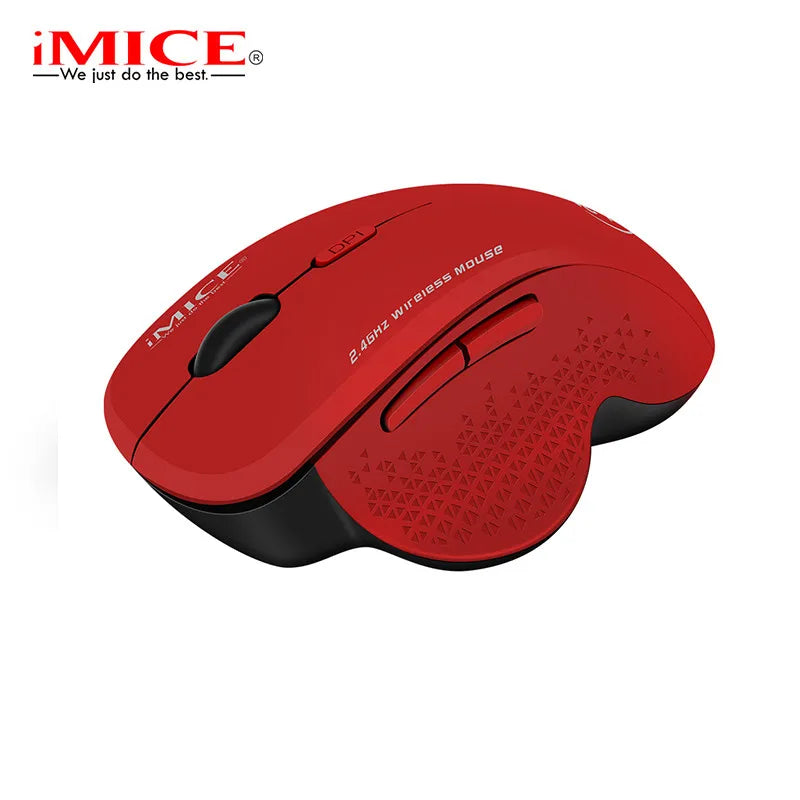 Wireless Mouse Ergonomic Computer Mouse PC Optical Mause with USB Receiver 6 buttons 2.4Ghz Wireless Mice 1600 DPI For Laptop - Daisan Mart