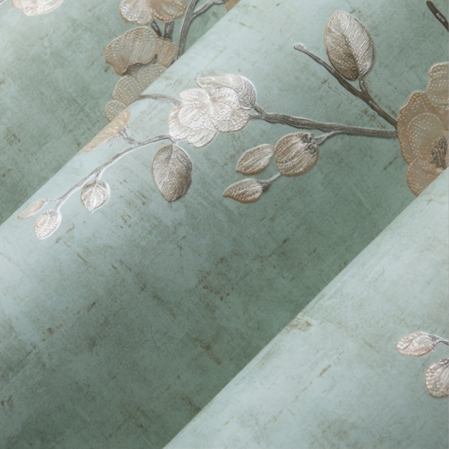 Giấy Dán Tường Hoa Văn Cổ Điển Âu Mỹ 1 Cuộn 31m