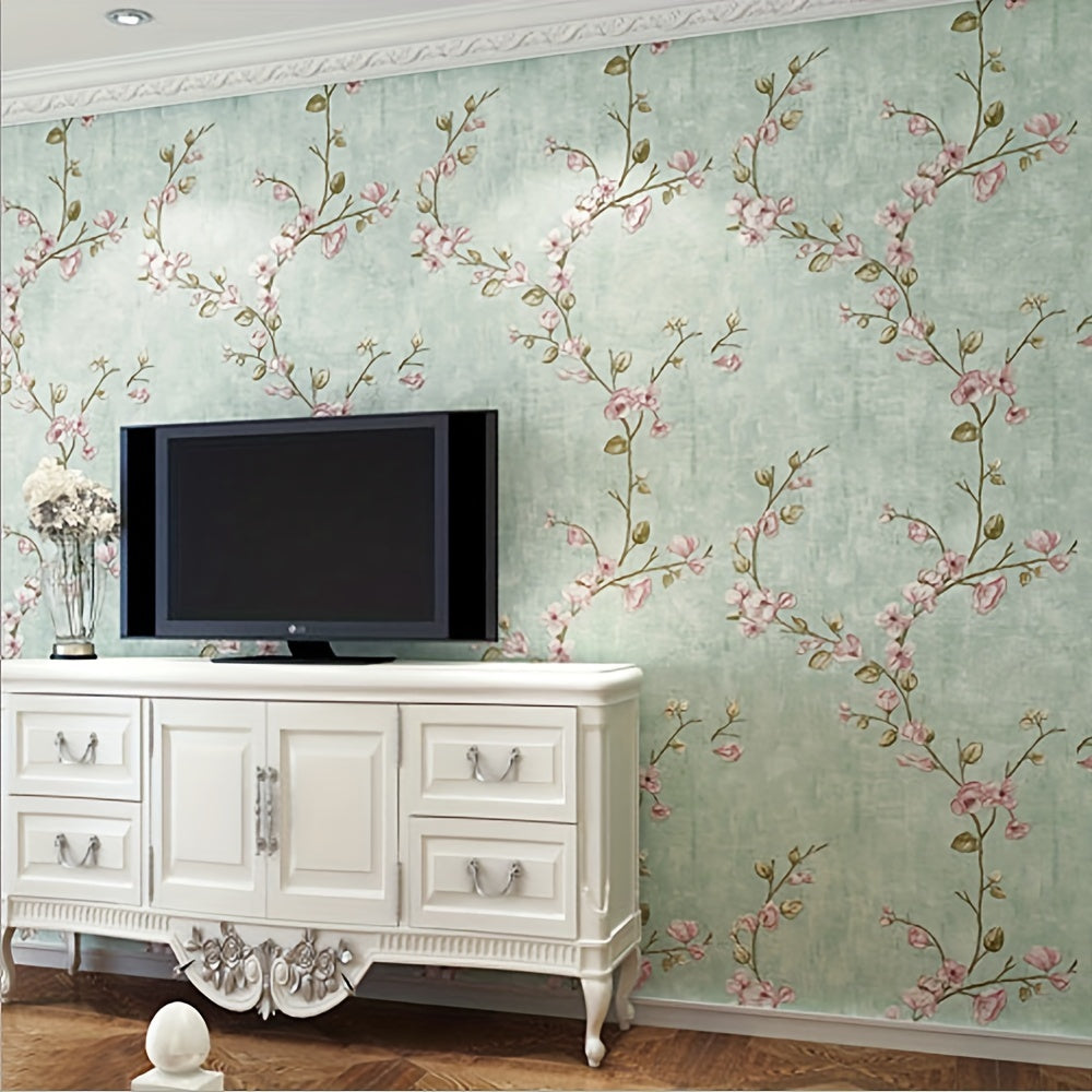 Giấy Dán Tường Hoa Văn Cổ Điển Châu Âu, 44cm x 79cm - Daisan Mart