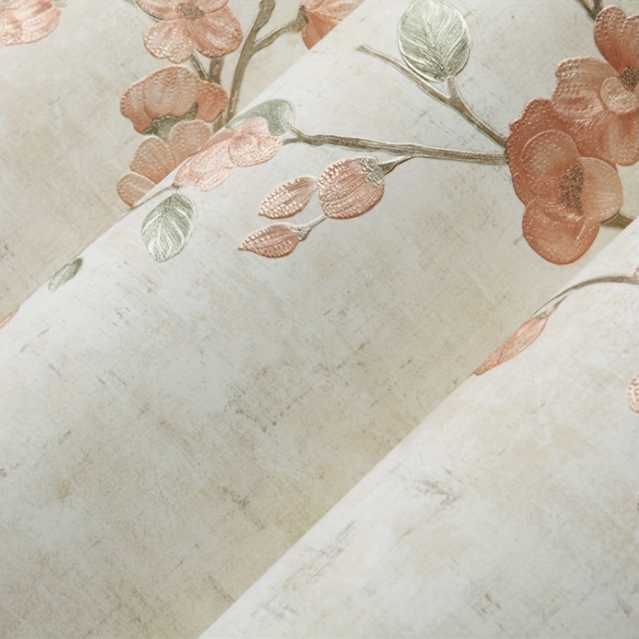 Giấy Dán Tường Hoa Văn Cổ Điển Châu Âu, 44cm x 79cm - Daisan Mart