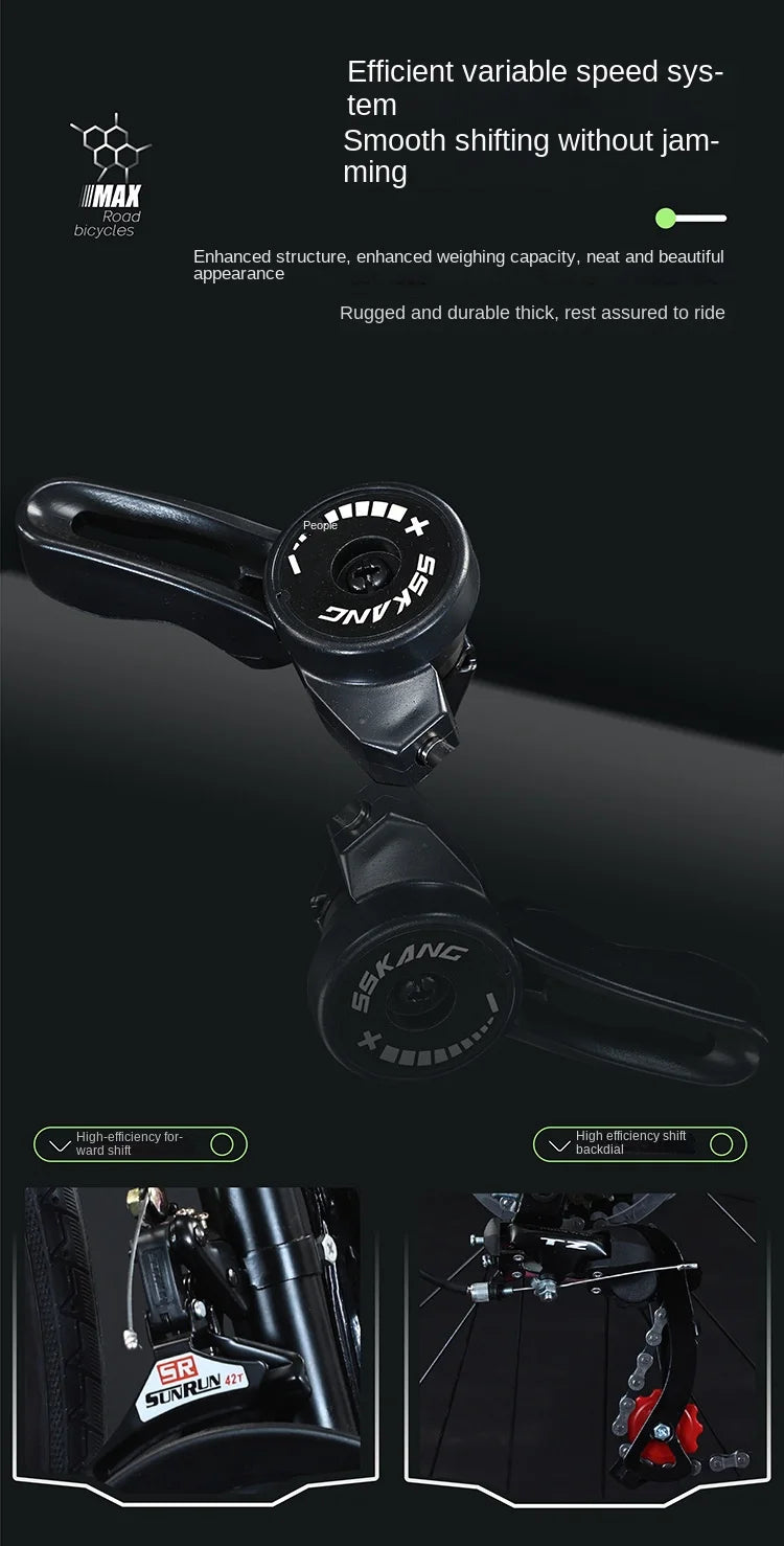 Xe Đạp Đua Grylls Siêu Nhẹ Thắng Đĩa 24/26 Inch - Daisan Mart