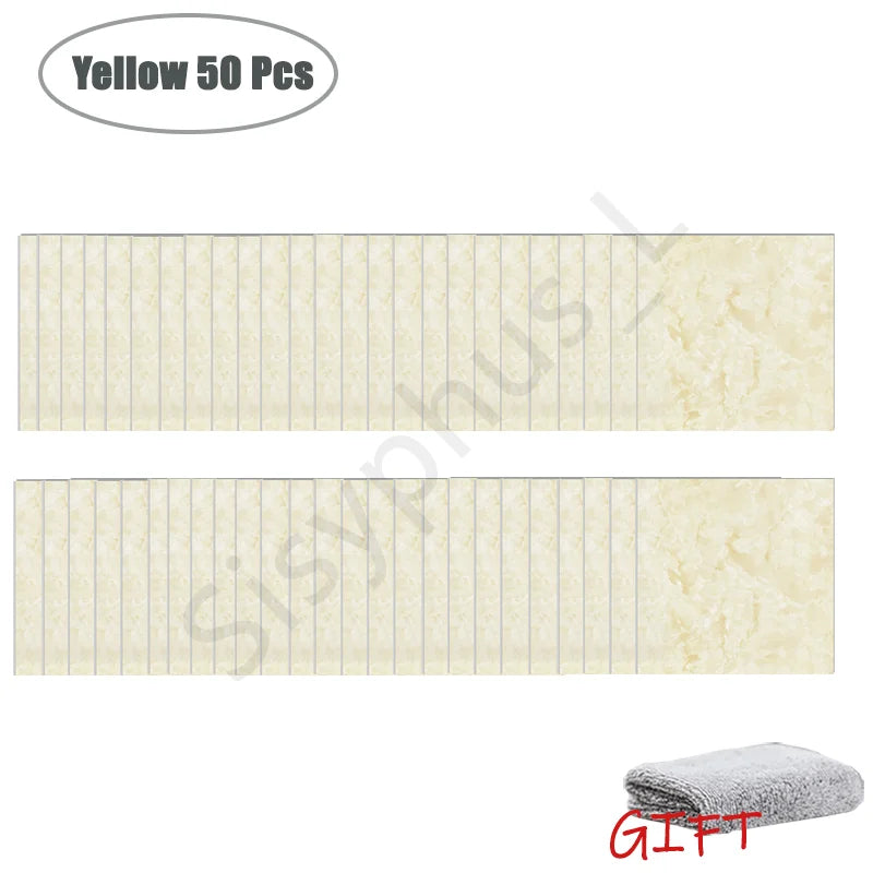 Miếng Dán Tường Vân Đá PVC Chống Nước 10-50 Miếng - Daisan Mart