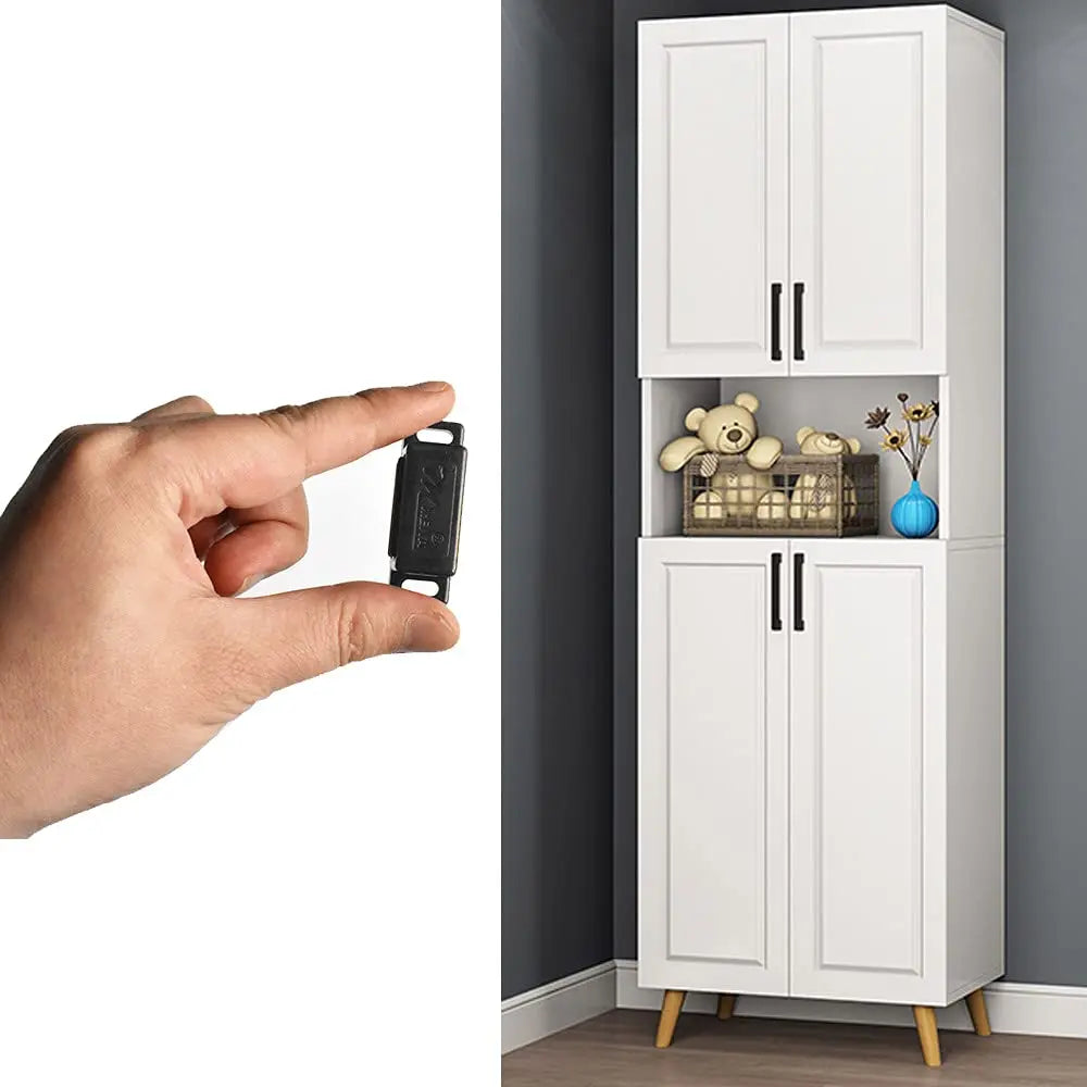 Chốt Nam Châm Cửa Tủ Bếp 12 Cái Bền Chắc - Daisan Mart