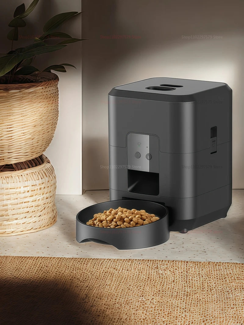 New Automatic Pet Feeder WiFi Version Automatic Cat Food Distributor Intelligently Controlled Pet Feeder Dog Feeder Pet Supplies - Daisan Mart