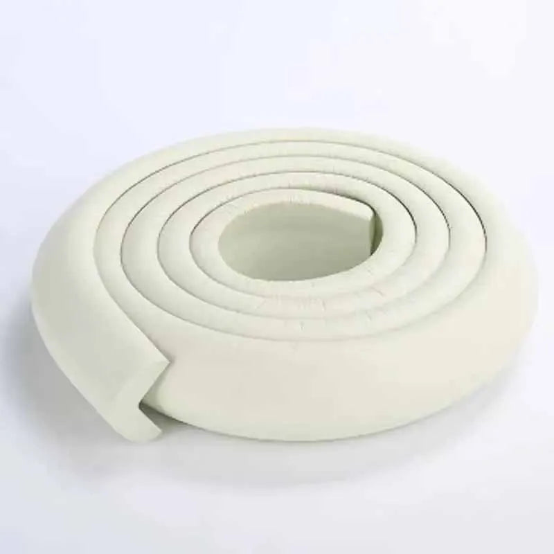 2M Child Bumper Strips Baby Safety Anti-collision Soft Table Edge L-shaped Protector Strip Safety Table Corner Protection Strips - Daisan Mart