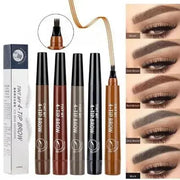 4-Nit Eyebrow Pencil, Long-lasting, Natural, Realistic