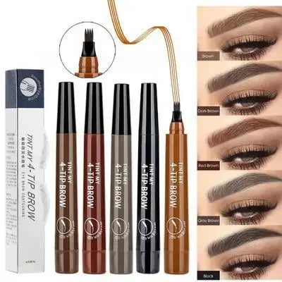 4-Nit Eyebrow Pencil, Long-lasting, Natural, Realistic