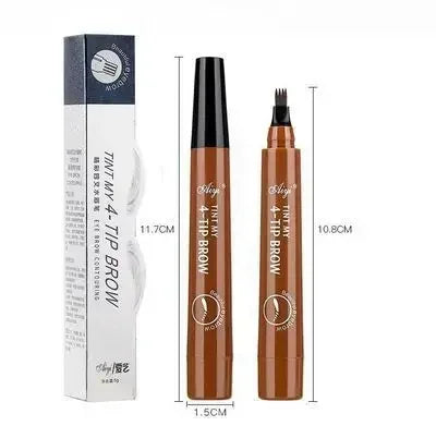 4-Nit Eyebrow Pencil, Long-lasting, Natural, Realistic