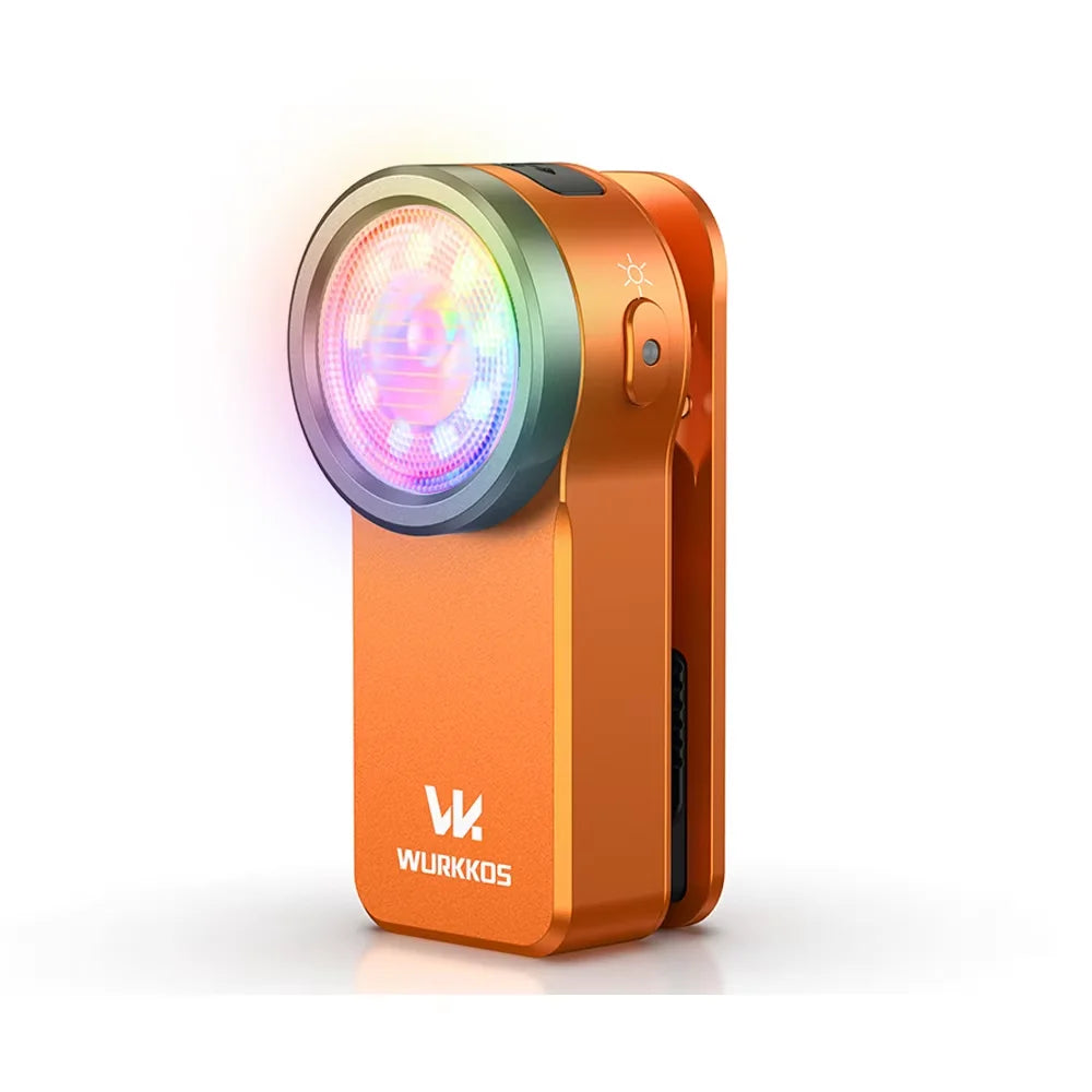 Đèn Pin Mini Wurkkos HD03 RGB USB-C Gắn Túi Tiện Lợi - Daisan Mart