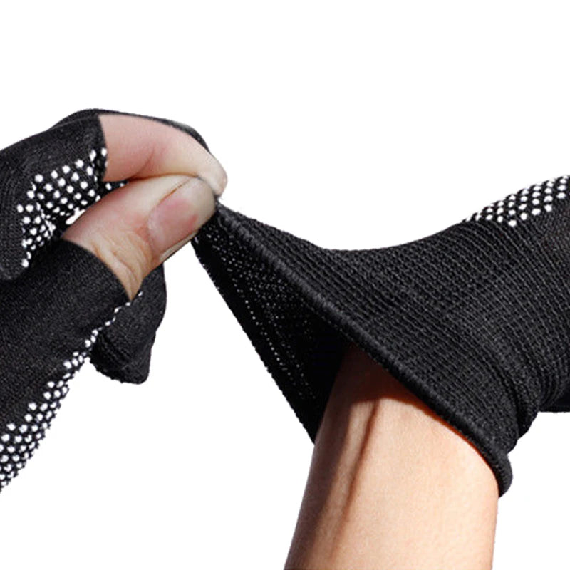 5/10雙裝 騎乘手套 防滑觸控半指手套 尼龍夏季戶外健身透氣摩托車手套