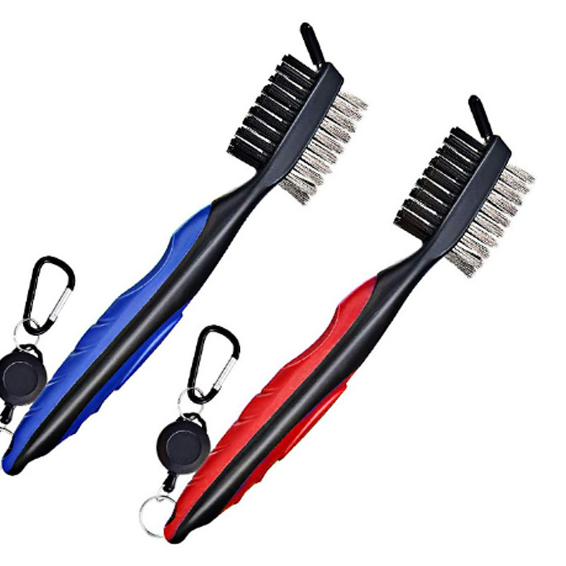 Bàn Chải Vệ Sinh Rãnh Gậy Golf 2 Mặt - Dụng Cụ Chăm Sóc - Daisan Mart