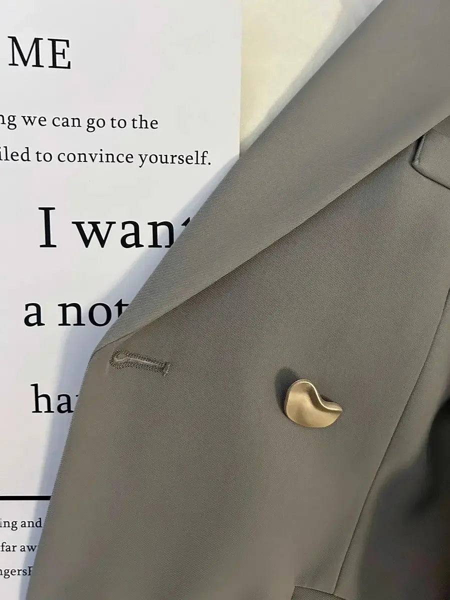 Blazer Nữ Công Sở - Áo Khoác Mùa Thu Hàn Quốc Sành Điệu