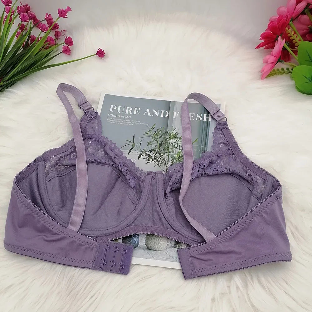 Áo Ngực Ren Trơn Nâng Đỡ Thoải Mái C18 - Daisan Mart