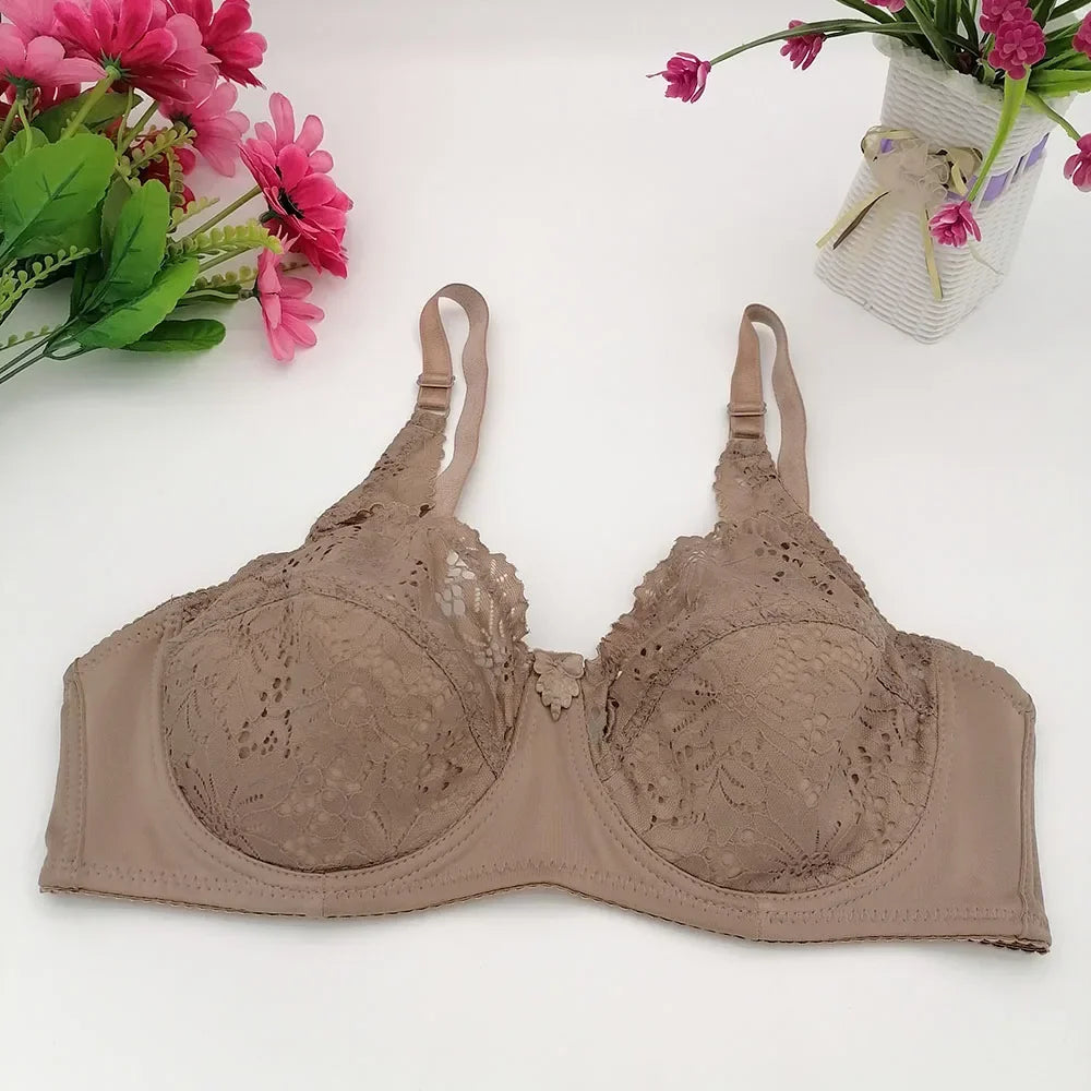 Áo Ngực Ren Trơn Nâng Đỡ Thoải Mái C18 - Daisan Mart