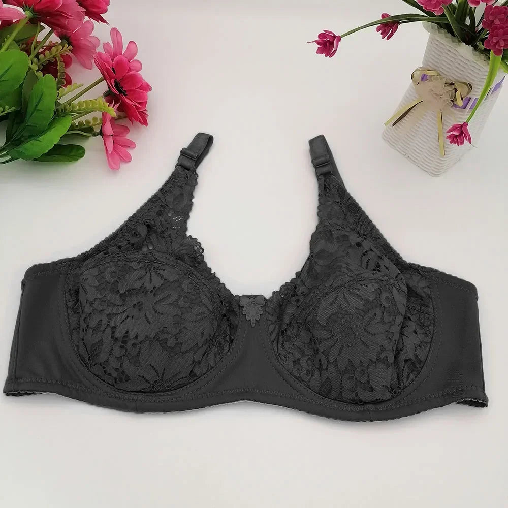 Áo Ngực Ren Trơn Nâng Đỡ Thoải Mái C18 - Daisan Mart