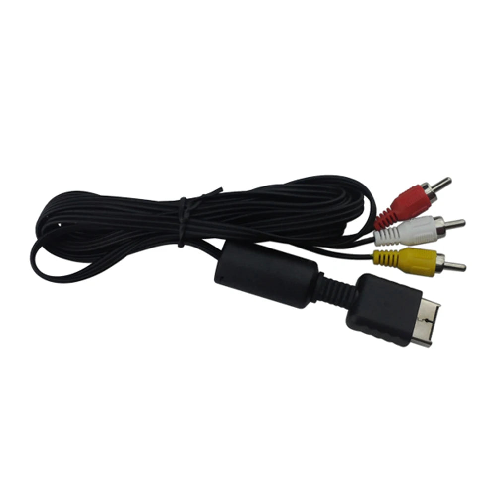 Cáp AV 1.8M chất lượng cao cho PS2, PS3, Playstation - Daisan Mart