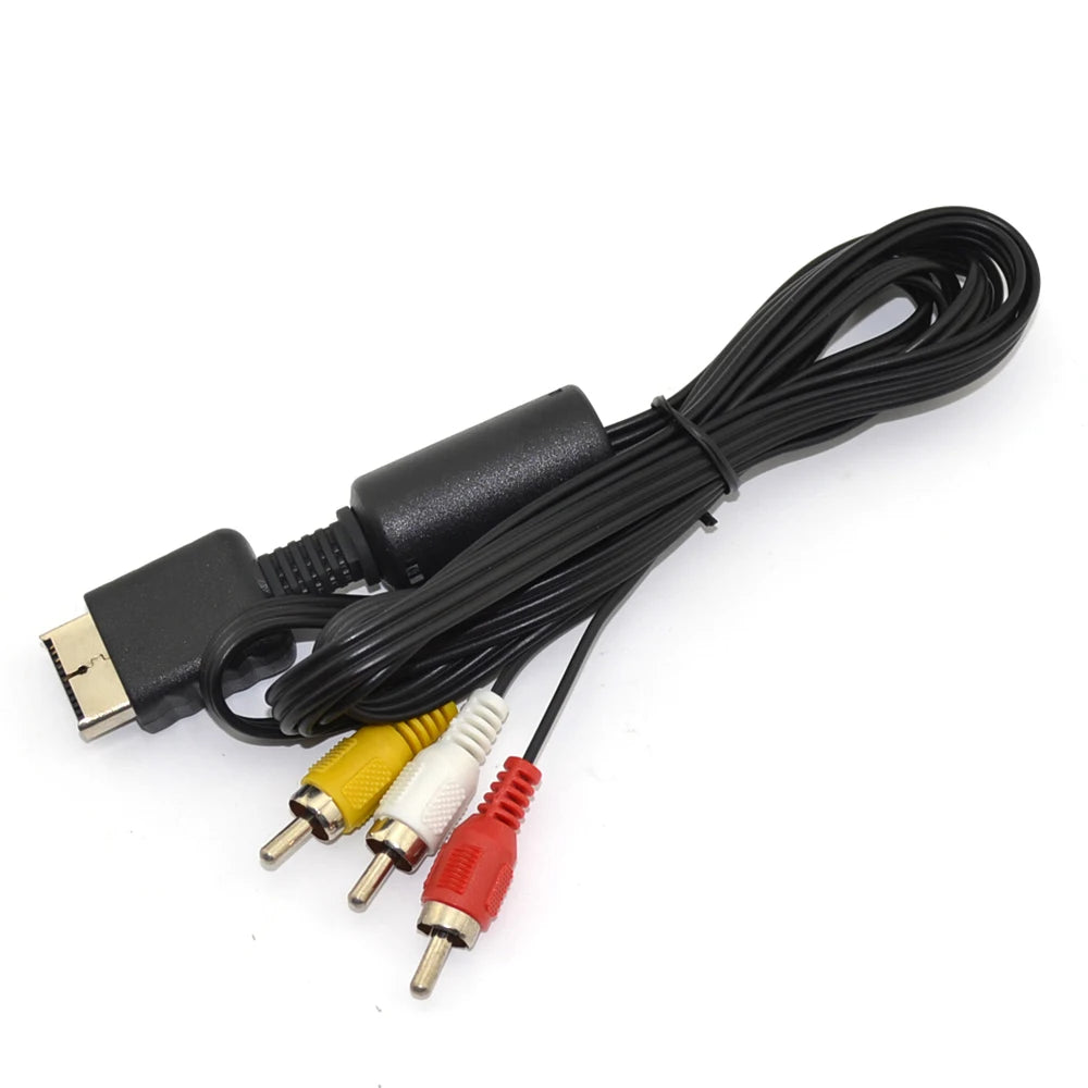 Cáp AV 1.8M chất lượng cao cho PS2, PS3, Playstation - Daisan Mart