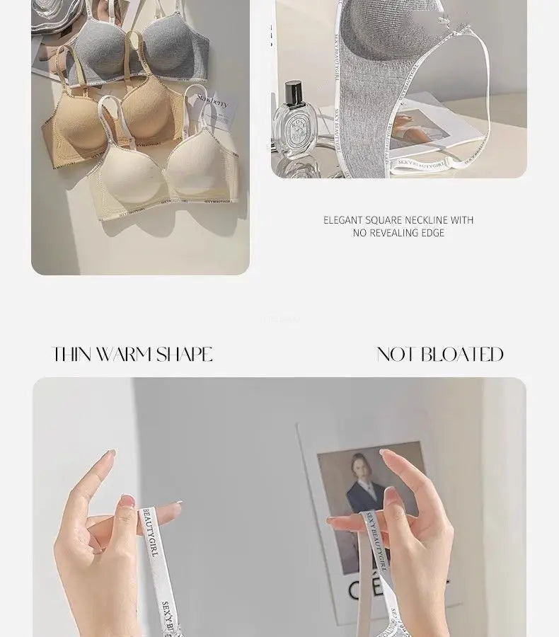 6cm Push Up Bra Without Underwire Ultra Thin For Small Breasts
