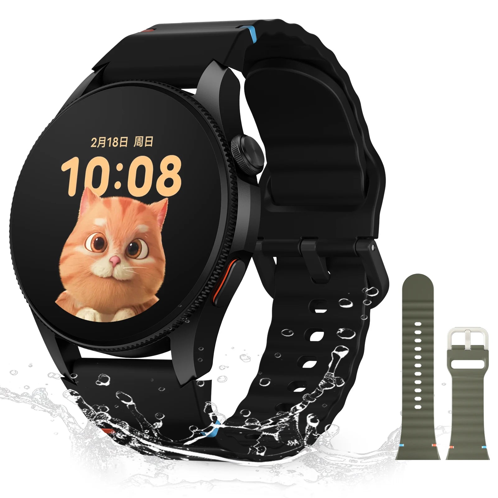 Đồng hồ thông minh AMOLED 1.43 đa chức năng GPS 150+ - Daisan Mart