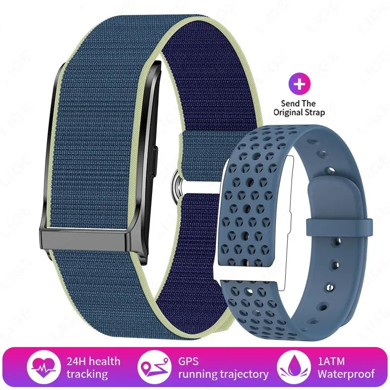 Multi-function waterproof smart watch with heart rate monitor