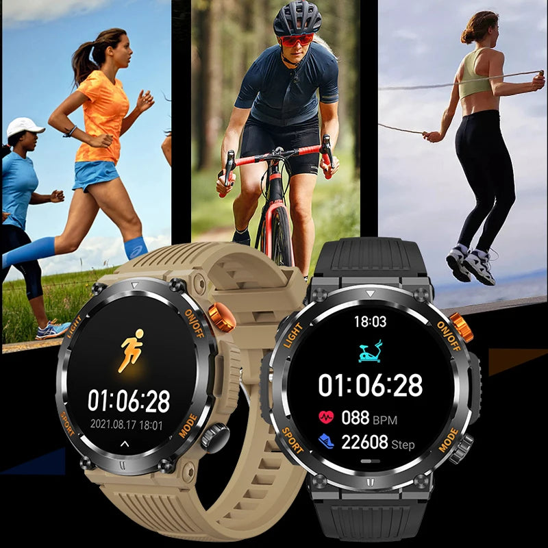 Đồng Hồ Thông Minh Nam 2023 Màn Hình HD Chống Nước - Daisan Mart