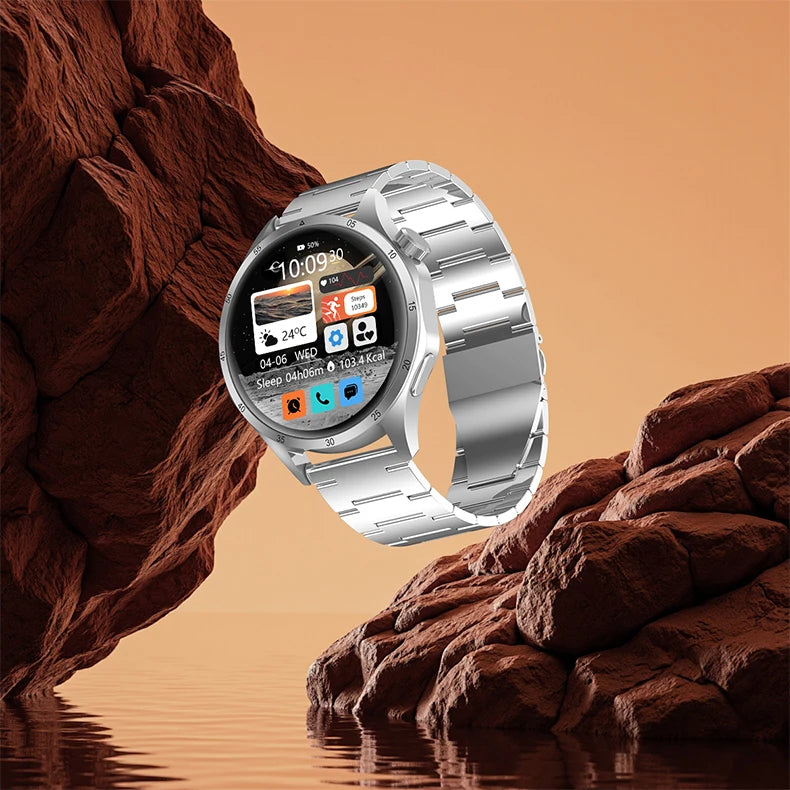 Đồng Hồ Thông Minh Nam 2025 - GPS AMOLED Chống Nước - Daisan Mart