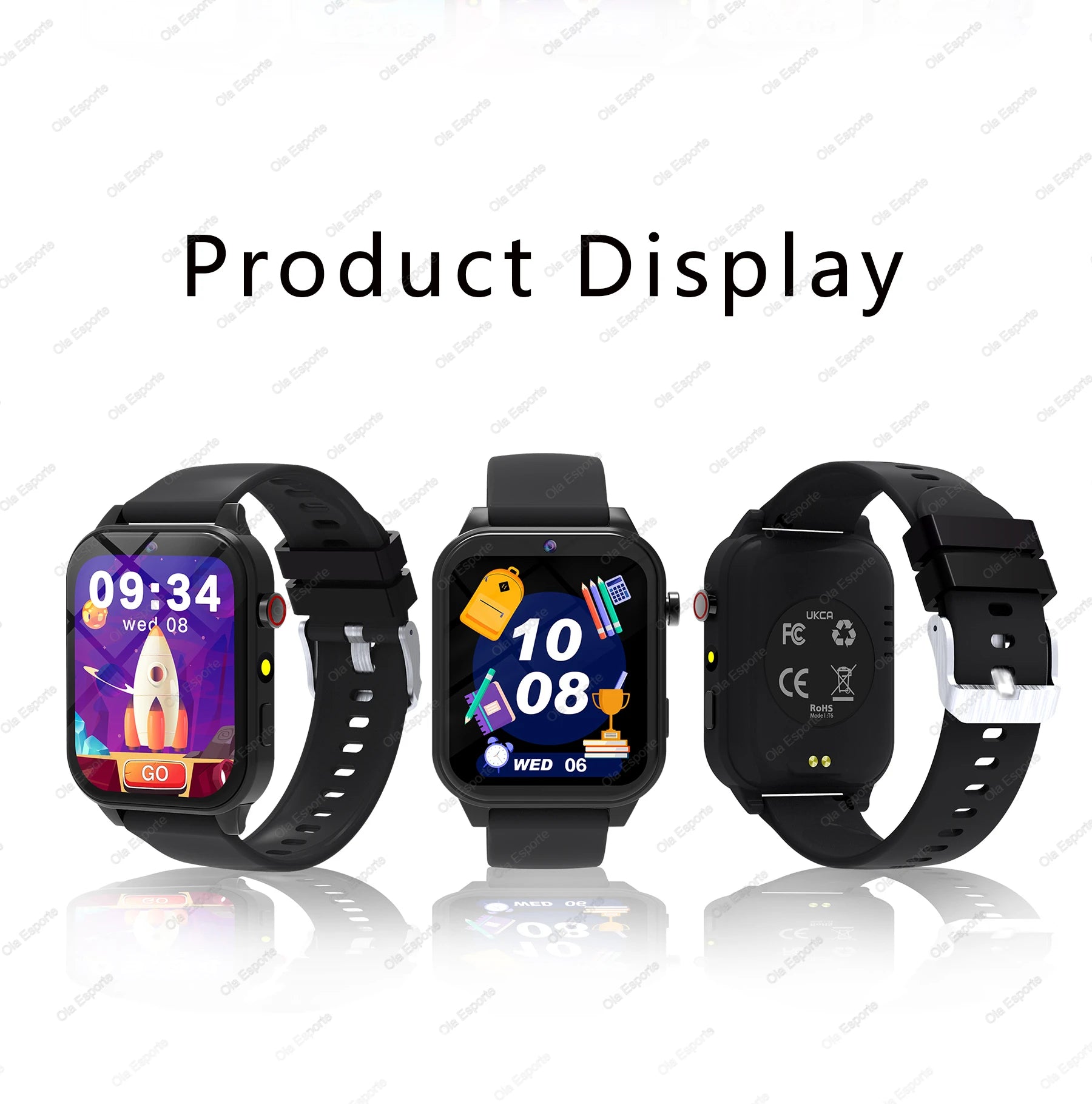 2025 Kids Smart Watch, 1.83 Screen, 18 Games