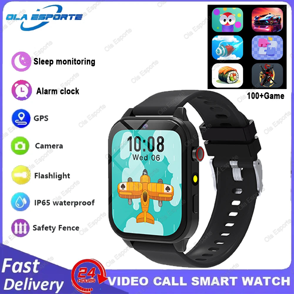 2025 Kids Smart Watch, 1.83 Screen, 18 Games
