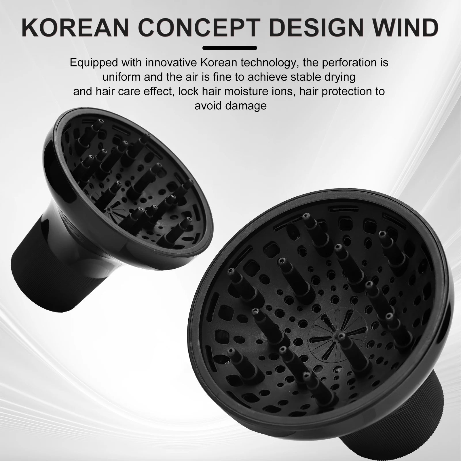Đầu Sấy Tạo Kiểu Tóc Xoăn Chuyên Nghiệp Salon Universal - Daisan Mart