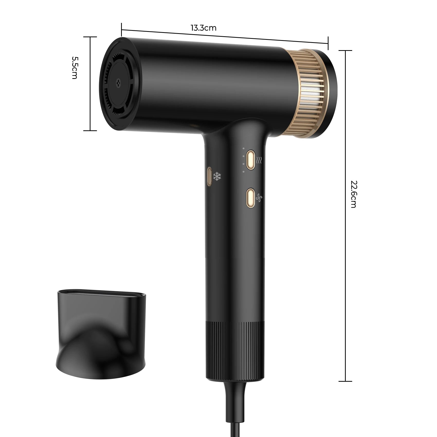 Máy Sấy Tóc Ion Âm Siêu Tốc 110000RPM - Daisan Mart