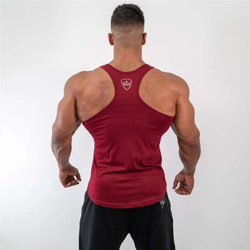 Áo Ba Lỗ Thể Hình Nam - Gym Cotton Không Tay - Daisan Mart